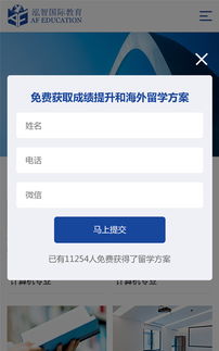 泓智教育手機(jī)網(wǎng)站設(shè)計(jì)案例 方維網(wǎng)絡(luò)